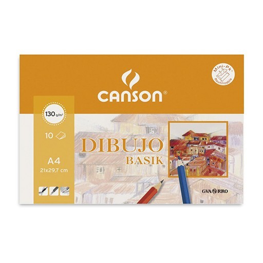 CANSON GUARRO BASIK MINIPACK PAPIER DE DESSIN 130 G