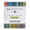 SENNELIER PASTELS À L'ÉCU CARDBOARD BOX SET OF 24 PASTELS - LANDSCAPE