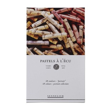 SENNELIER PASTELS À L'ÉCU SCATOLA CARTONE 48 PASTELLI - RITRATTO