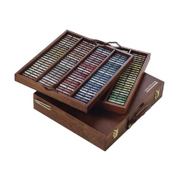 SENNELIER PASTELS À L'ÉCU CASSETTA LEGNO 175 PASTELLI