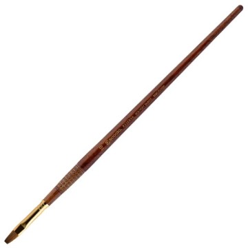 ESCODA GRAFILO PENNELLO PIATTO MARTORA KOLINSKY-TAJMYR MANICO LUNGO SERIE 2920
