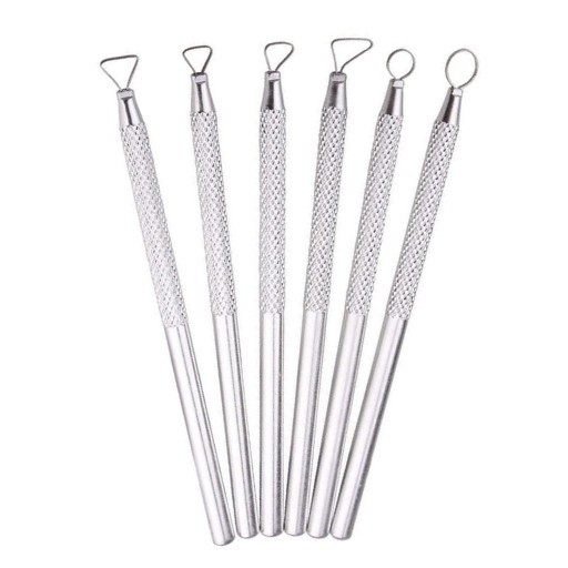 ARTEMIRANDA SET DI 6 MIRETTE IN METALLO DA 12.5 CM