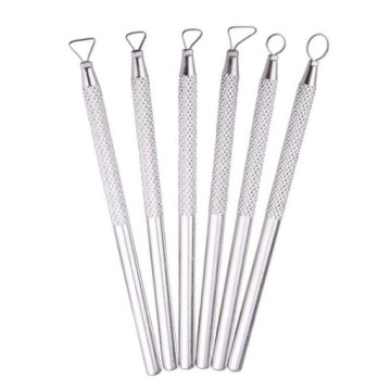 ARTEMIRANDA SET DI 6 MIRETTE IN METALLO DA 12.5 CM