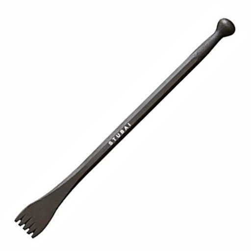 STUBAI TOOTHED STEEL CHISEL FOR SCULPTURE