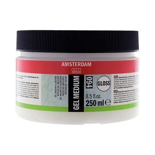 AMSTERDAM GEL MALMITTEL GLÄNZEND