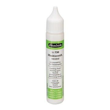 SCHMINCKE MASKING FLUID DISPENSING BOTTLE - CLEAR OR COLOURED