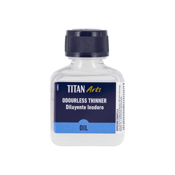 TITAN ARTS DILUENTE INODORE PER COLORI AD OLIO