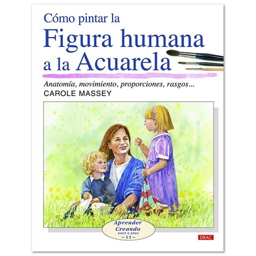 LIBRO (IN SPAGNOLO) - COMO PINTAR LA FIGURA HUMANA A LA ACUARELA