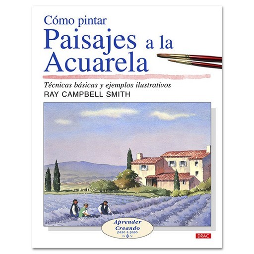 LIBRO (IN SPAGNOLO) - COMO PINTAR PAISAJES A LA ACUARELA