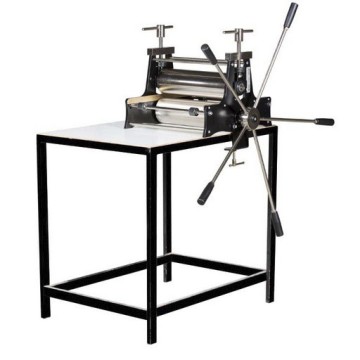 TORCHIO CALCOGRAFICO PROFESSIONALE DA TAVOLO T400/130-A + ACCESSORI