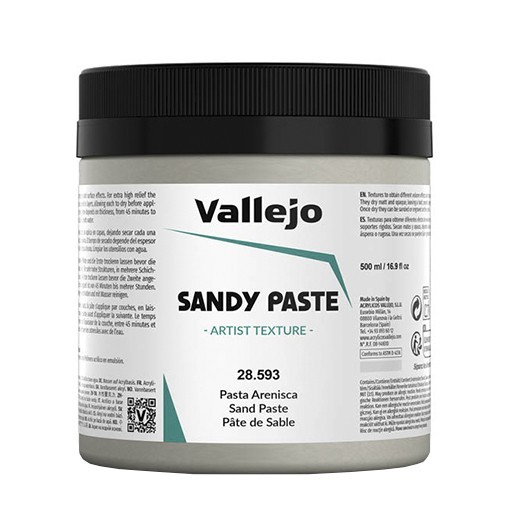 VALLEJO SANDY PASTE - PÂTE SABLE