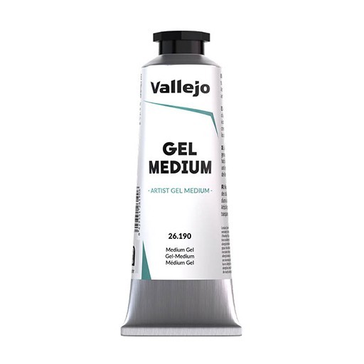 VALLEJO GEL MEDIUM 190 - PASTA RELIEVE ACRILICA VALLEJO