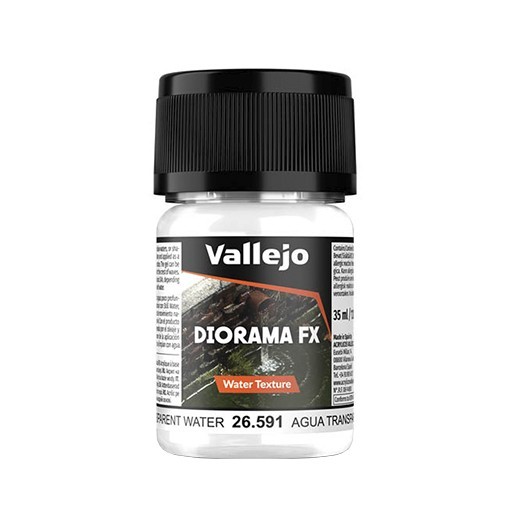 VALLEJO GEL ACRYLIQUE EFFET D'EAU - TRANSPARENT (INCOLORE)