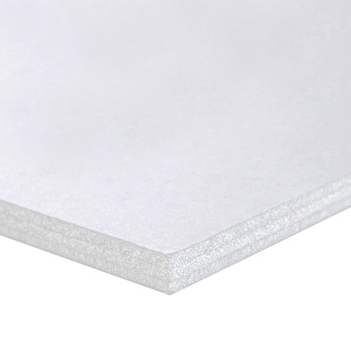 TOPFOAM PANNELLO IN SCHIUMA BIANCO 10 MM