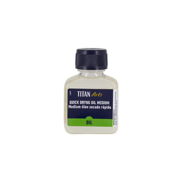 TITAN ARTS MEDIUM A RAPIDA ESSICCAZIONE PER COLORI AD OLIO
