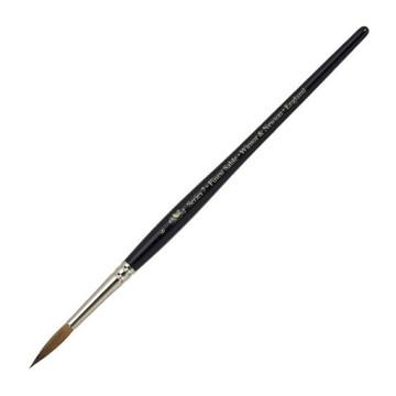 WINSOR & NEWTON PENNELLO A PUNTA TONDA MARTORA KOLINSKY SERIES 7