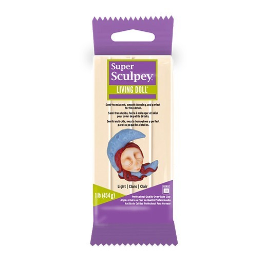 SUPER SCULPEY SCULPTING LIVING DOLL 454 G