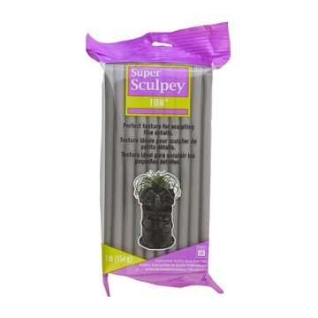 SUPER SCULPEY FIRM PASTA MODELLABILE GRIGIA 454 G