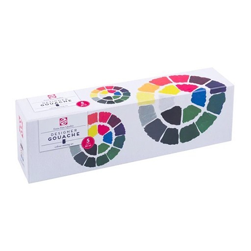 TALENS TEMPERA GOUACHE SET COULEURS PRIMAIRES