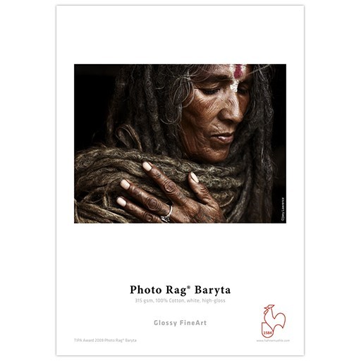 HAHNEMÜHLE DIGITAL PHOTO RAG BARYTA 315 G/M² - HAUTE BRILLANCE
