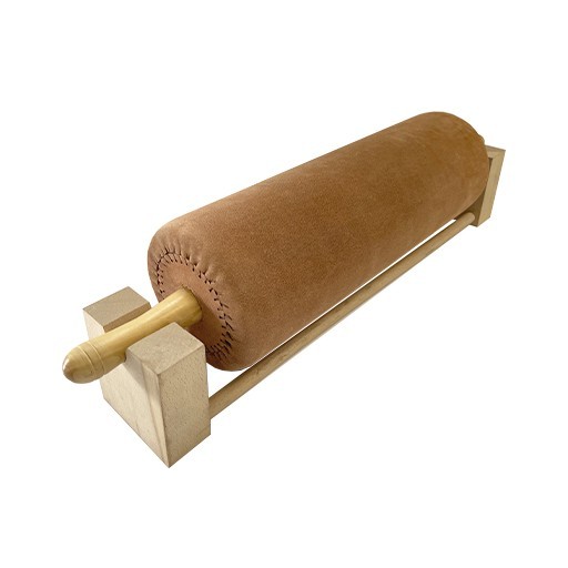 LEDER FARBWALZE MIT HANDGRIFFEN