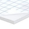 TOPFOAM WHITE SELF-ADHESIVE FOAM BOARD ONE-SIDED 10 MM