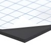 TOPFOAM CARTON MOUSSE NOIR 1 FACE ADHÉSIVE 5 MM