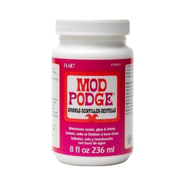 MOD PODGE SPARKLE - SIGILLANTE COLLA E FINITURA CON EFFETTO SCINTILLANTE