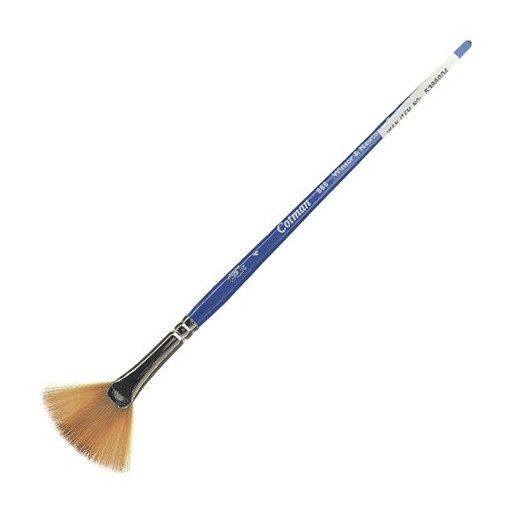 PINCEL WINSOR & NEWTON ABANICO COTMAN MANGO CORTO SERIE 888