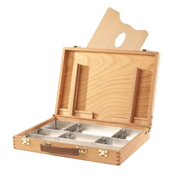 MABEF CASSETTE PORTACOLORI VUOTE IN LEGNO