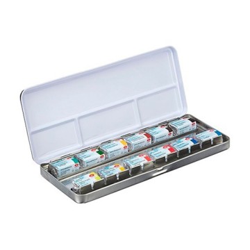 WHITE NIGHTS SCATOLA METALLO ACQUERELLI 12 GODET INTERI