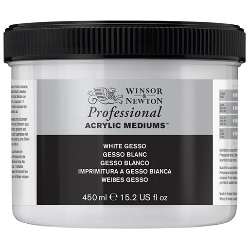 WINSOR & NEWTON PROFESSIONAL ACRYL-MALMITTEL WEISSES GESSO NR. 039