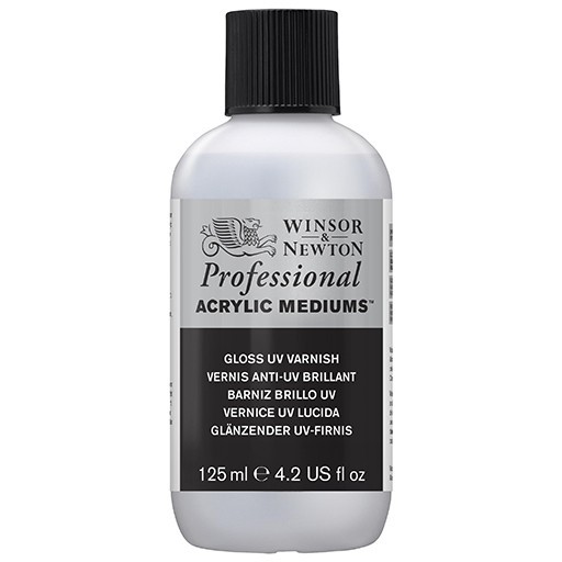 WINSOR & NEWTON PROFESSIONAL ACRYLIC MEDIUM GLOSS UV VARNISH NO. 537