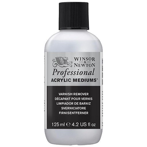 WINSOR & NEWTON PROFESSIONAL ACRYLIC MEDIUM VARNISH REMOVER NO. 624