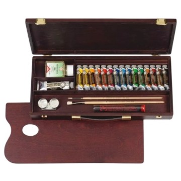REMBRANDT SCATOLA COLORI AD OLIO TRADITIONAL 16 TUBETTI