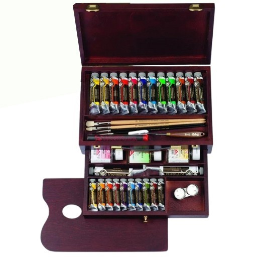 REMBRANDT OIL PAINT MASTER BOX SET OF 24 TUBES