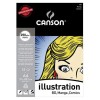 CANSON ILLUSTRATION - Bloc de dibujo para ilustración, cómic y manga