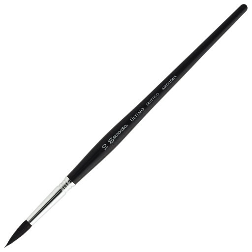 ESCODA ÚLTIMO PENNELLO TONDO FIBRA SINTETICA TENDO IMITAZIONE PETIT GRIS SERIE 1525