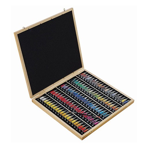 SENNELIER CAJA DE ACUARELA L'AQUARELLE 125 ANIVERSARIO CON 98 TUBOS DE 10 ML - Gama completa