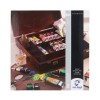 VAN GOGH COFFRET BOIS INSPIRATION PEINTURE À L'HUILE 14 TUBES + ACCESSOIRES