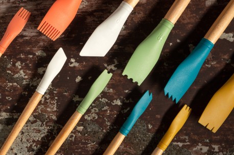 Pinceles de silicona y especiales