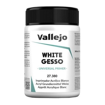 VALLEJO GESSO TAPAPOROS BLANCO Nº 100 - WHITE GESSO UNDERPRIMER