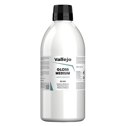 VALLEJO GLOSS MEDIUM - MÉDIUM BRILLANT Nº 450