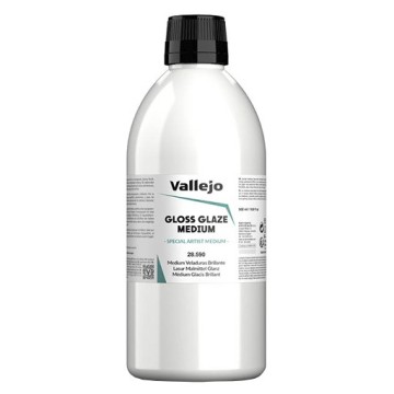 VALLEJO GLAZE MEDIUM - MEDIUM PER VELATURE TRASPARENTE N. 28590