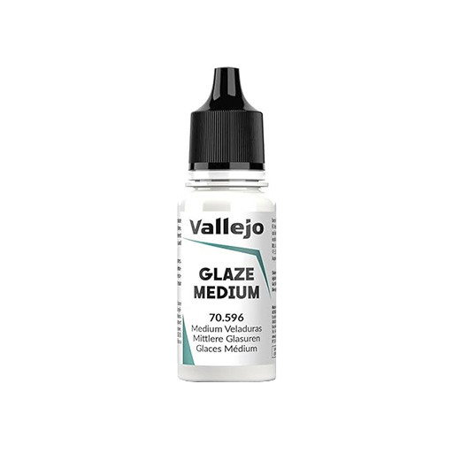 VALLEJO GLAZE SLOW DRYING MEDIUM NO. 596