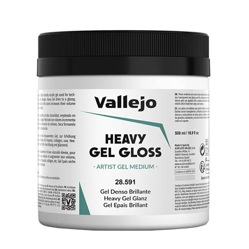 VALLEJO GEL DENSO BRILLANTE - HEAVY GEL GLOSS Nº 591