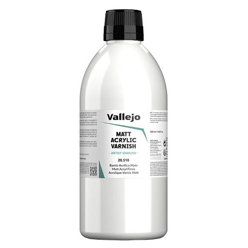 VALLEJO MATT ACRYLIC VARNISH (PERMANENT - QUICK DRYING) NO. 518