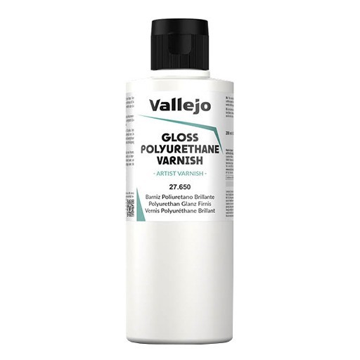 VALLEJO POLYURETHANE GLOSS VARNISH NO. 650
