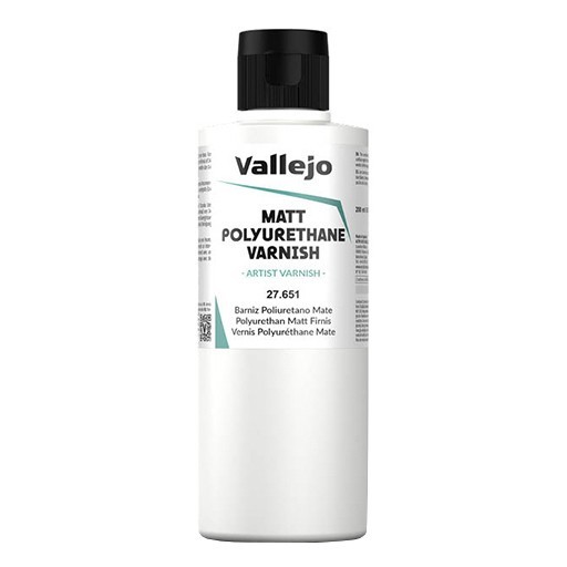 VALLEJO BARNIZ DE POLIURETANO MATE Nº 651