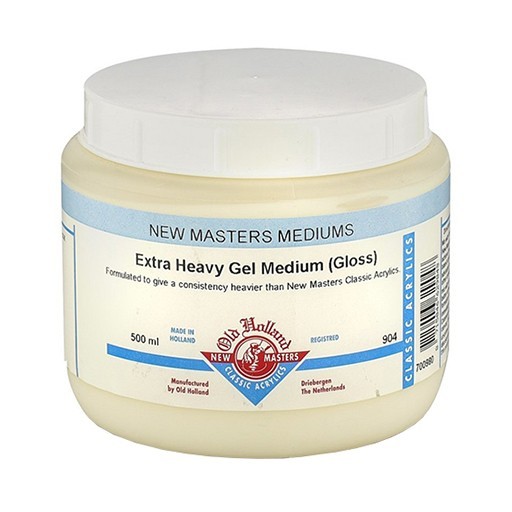 OLD HOLLAND NEW MASTERS EXTRA HEAVY GEL MEDIUM GLOSS - MÉDIUM GEL EXTRA ÉPAIS BRILLANT
